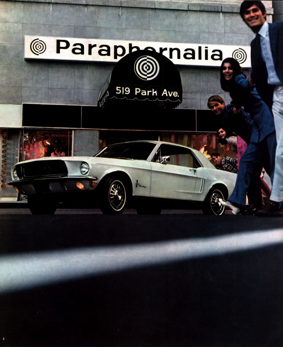 1968 Mustang Prospekt Seite 4
